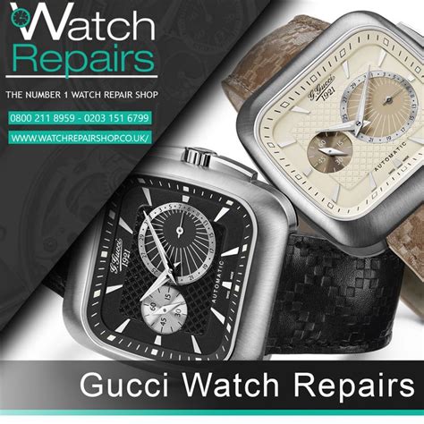 repair gucci watch